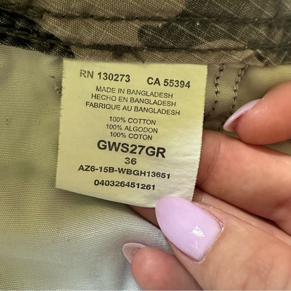 Wrangler Men’s Genuine Camo Cargo Shorts. Size 36. - Picture 5 of 7